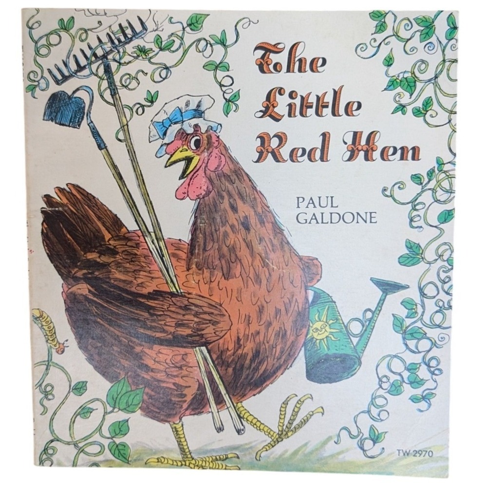 The Little Red Hen Paul Galdone Vintage Scholastic Paperback Childrens Book